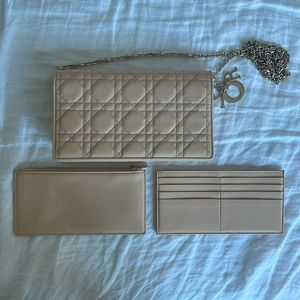 Dior Lady Dior Pouch / Wallet on Chain